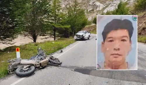 Investigación en curso tras colisión fatal entre motocicleta y camioneta Investigación en curso tras colisión fatal entre motocicleta y camioneta