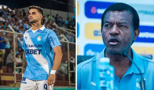 Julio César Uribe habló sobre los cuestionamiento contra Felipe Vizeu. Foto: composición LR/Sporting Cristal/X