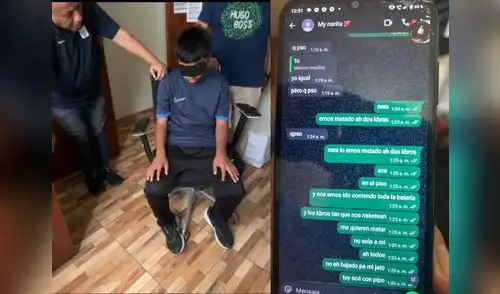 Menor confesó participación en asesinato de dos jóvenes en Comas.