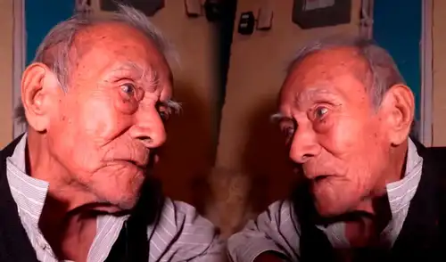 El adulto mayor reconoció que en el centro recibe atención básica, pero extraña a su familia.