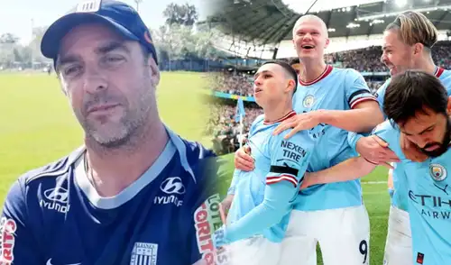 Pablo Guede asombra al comparar Alianza Lima con Manchester City