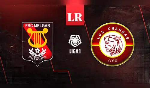 Melgar y Los Chankas se enfrentan en Arequipa por la fecha 5 de la Liga 1 2026. Foto: composición de Betsabeth De Los Santos/GLR