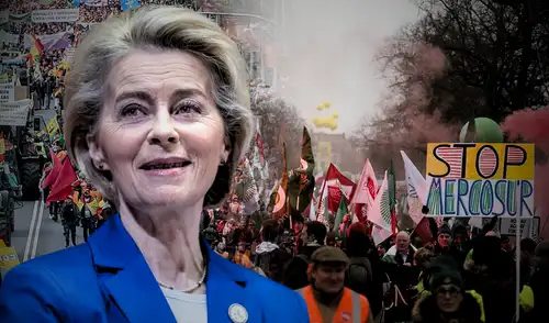 Ursula von der Leyen recibe el respaldo de España y Alemania por el acuerdo UE-Mercosur.