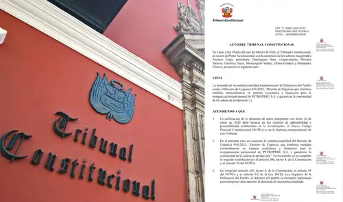 TC admite a trámite demanda contra el decreto de urgencia que privatiza Petroperú. TC admite a trámite demanda contra el decreto de urgencia que privatiza Petroperú.