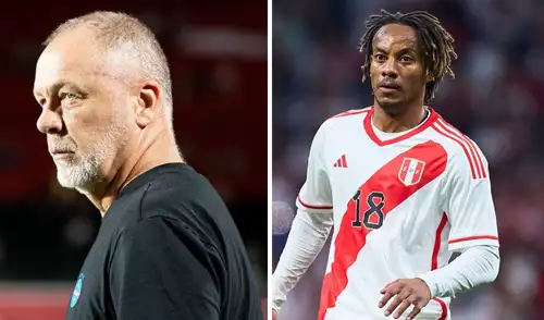 André Carrillo respalda a Mano Menezes como nuevo DT de Perú.