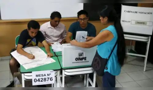 Cinco regiones concentran más del 57% del electorado nacional Cinco regiones concentran más del 57% del electorado nacional