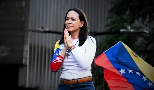 María Corina Machado adelanta "nueva y gigantesca victoria en las urnas" en Venezuela.