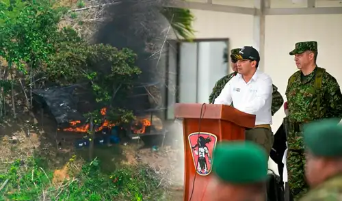 Colombia afirmó la operación, pero Ecuador respondio negandolo.