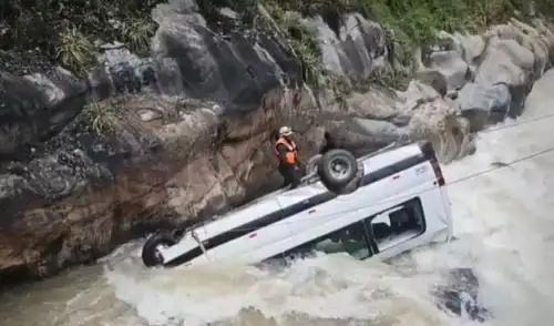 Las operaciones de rescate provocaron restricciones de tránsito en la ruta Lima-Huancayo. Las operaciones de rescate provocaron restricciones de tránsito en la ruta Lima-Huancayo.