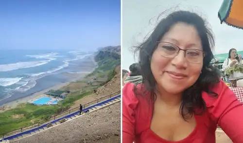 Judith Ramírez , de 43 años, falleció en la playa Las Viñas de Chancay mientras intentaba salvar a su hija de 9 años.