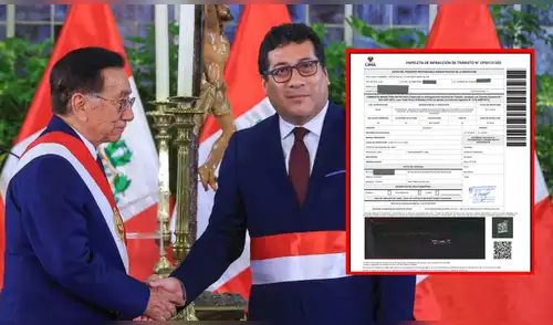 Ministro de Agricultura, Felipe Meza, no paga fotopapeleta de S/ 1.320 por manejar en exceso de velocidad