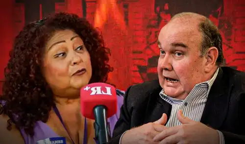 La aspirante al Senado fue entrevistada por Juliana Oxenford. Foto: composición LR