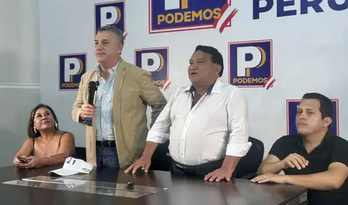 Daniel Urresti tras ser liberado por el TC: "Regreso para apoyar la campaña de Podemos Perú" Daniel Urresti tras ser liberado por el TC: "Regreso para apoyar la campaña de Podemos Perú"