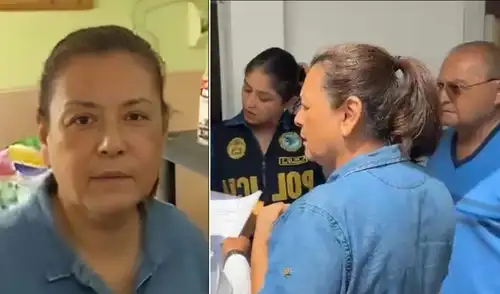 La ex ejecutiva de Aerocontinente Lupe Zevallos Gonzales, fue capturada en San Borja. Foto: MP