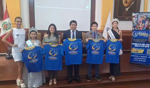 Presidente de la beneficencia destaca objetivo social de la carrera