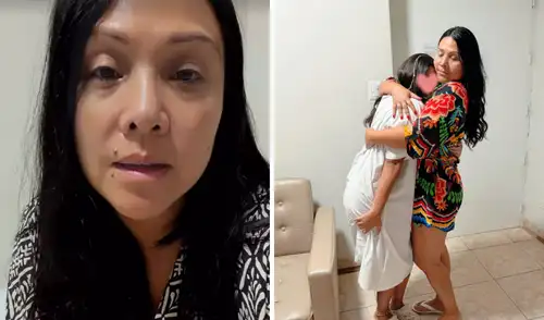 Tula Rodríguez pidió que oren por su hija Valentina Foto: Composición LR