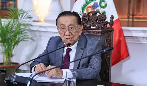 El presidente José Balcázar promulgó el Plan Nacional de Seguridad Ciudadana.