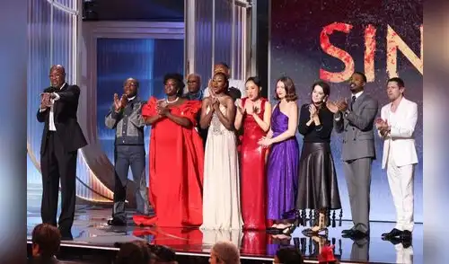 El equipo de 'Sinners' en los premios SAG.