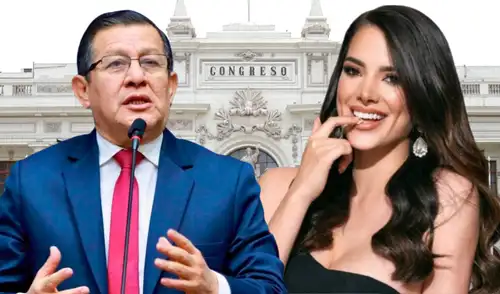 La influencer trabajó como personal de confianza en el Congreso Foto: Composición LR