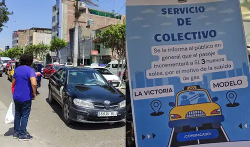 Transportistas de colectivos anunciaron medida a pasajeros. Foto: Emmanuel Moreno - La República.