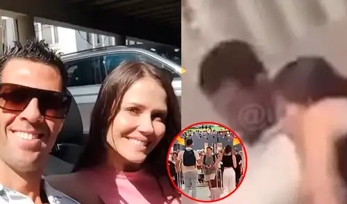 Maju Mantilla y Gustavo Salcedo avivan rumores de reconciliación.