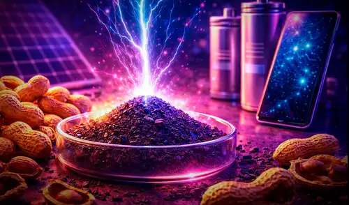 Este avance para la electrónica prescinde de reactivos químicos y aprovecha la lignina presente en los desechos agrícolas.