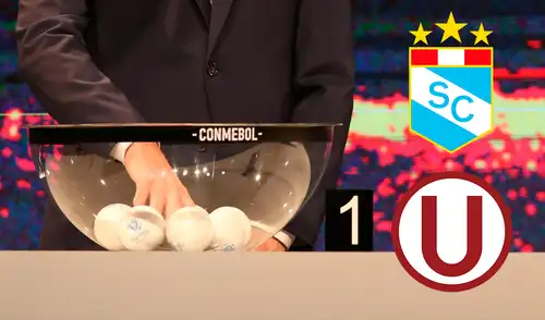 Sporting Cristal y Universitario, sorteo Copa Libertadores