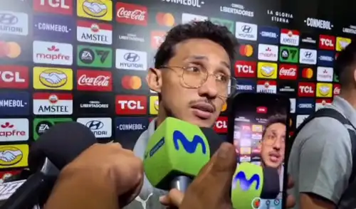 Christofer Gonzales habló de su penal fallado en Copa Libertadores. Foto: Entre Bolas