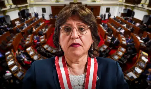 Delia Espinoza se pronunció en el Congreso