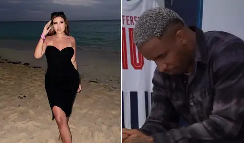 Darinka Ramírez y Jefferson Farfán tienen una hija de tan solo tres años.