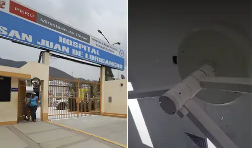 Hospital de San Juan de Lurigancho con goteras en plena operación