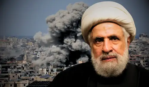 Naim Qassem dijo que la lucha contra Israel busca "defender al Líbano". Naim Qassem dijo que la lucha contra Israel busca "defender al Líbano".