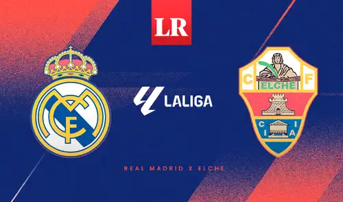 Real Madrid se enfrenta a Elche por la Liga Española. Diseño: Betsabet de Los Santos Real Madrid se enfrenta a Elche por la Liga Española