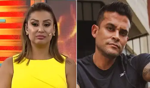 Tarazona se deslinda de la polémica de su actual pareja Christian Domínguez.