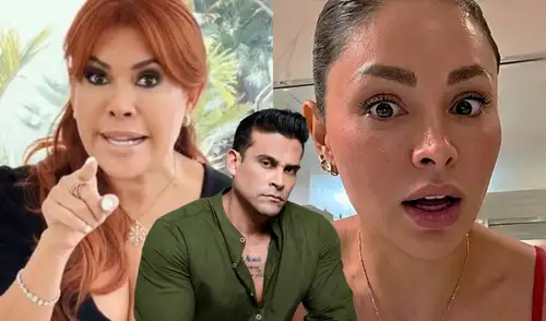 Melanie Martínez y Pamela Franco hablaron de Christian Domínguez en una transmisión en vivo.