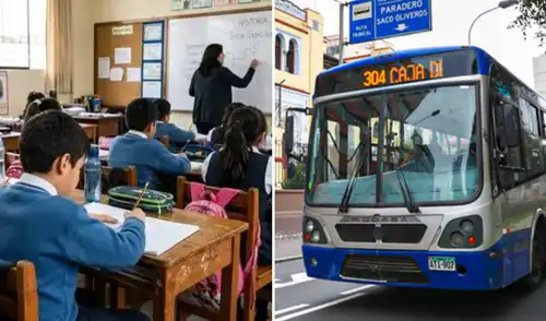 Servicio de transporte para alumnos de cinco colegios en Lima.