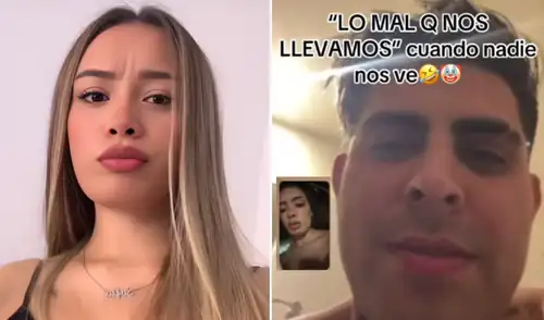 Expareja de Paul Michael sorprende al compartir videollamada con el cantante. Foto: composición LR/TikTok/sofiadelgado Paul Michael y su expareja