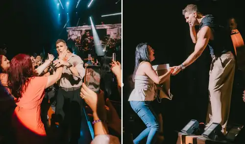 Christian Meier presentó en El Gran Teatro Nacional de Lima su nuevo disco 'Así es la ley' .