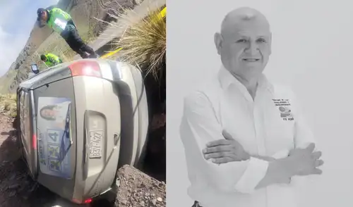 Napoleón Becerra falleció en la madrugada del 15 de marzo tras un accidente en la carretera vía Libertadores. Foto: Composición/LR Napoleón Becerra