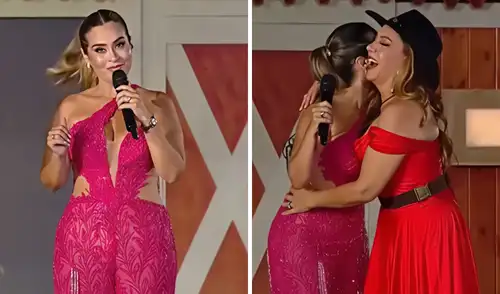 Pati Lorena fue la última integrante en ingresar a 'La granja VIP' Foto: Composición LR