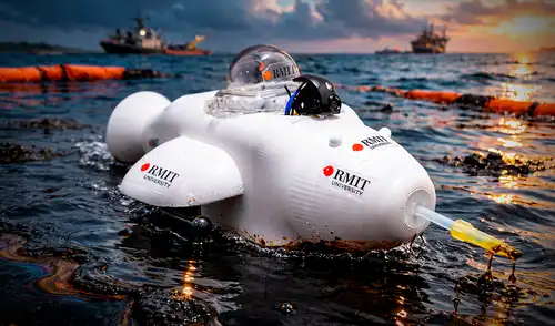 Los científicos australianos priorizan actualmente la autonomía de la batería y la expansión de la superficie filtrante para maximizar la recolección de crudo.