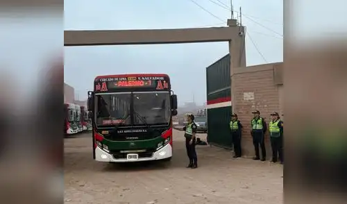 Más de 400 policías resguardan a la empresa Santa Catalina.