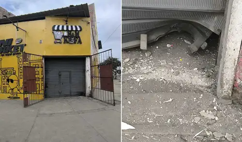 Explotan artefacto en minimarket cercano a colegios Explotan artefacto en minimarket cercano a colegios