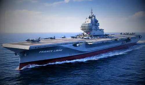 El France Libre seguirá siendo más pequeño que el Gerald Ford de la Marina de Estados Unidos.