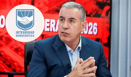 Wolfgang Grozo, líder del partido Integridad Democrática.