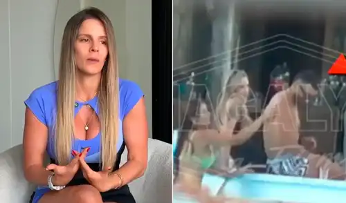 Alejandra Baigorria decidió romper su silencio tras ampay a Said Palao en Argentina. Foto: Composición LR/instagram/ATV.