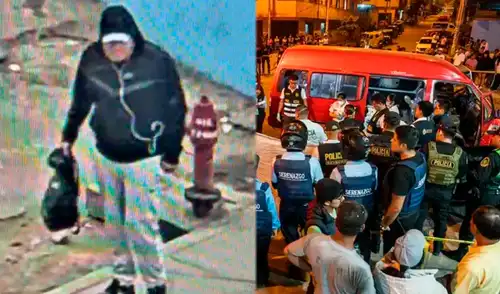 El implicado residía a una cuadra y media del lugar del crimen, según informó la Policía Nacional del Perú.