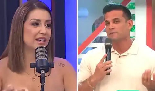 Karla Tarazona recuerda infidelidad de Christian Domínguez Foto: Composición LR