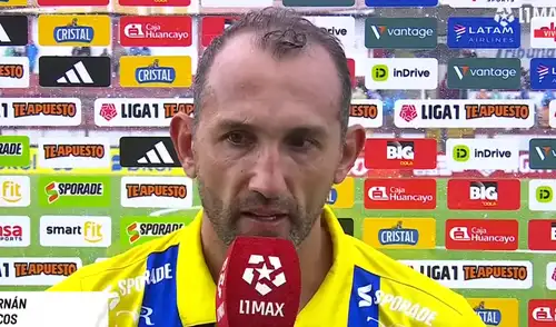 Hernán Barcos abatido por goleada que hunde a FC Cajamarca en la Liga 1