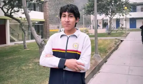 El joven inició una preparación desde cuarto de secundaria en el Colegio de Alto Rendimiento de Lima